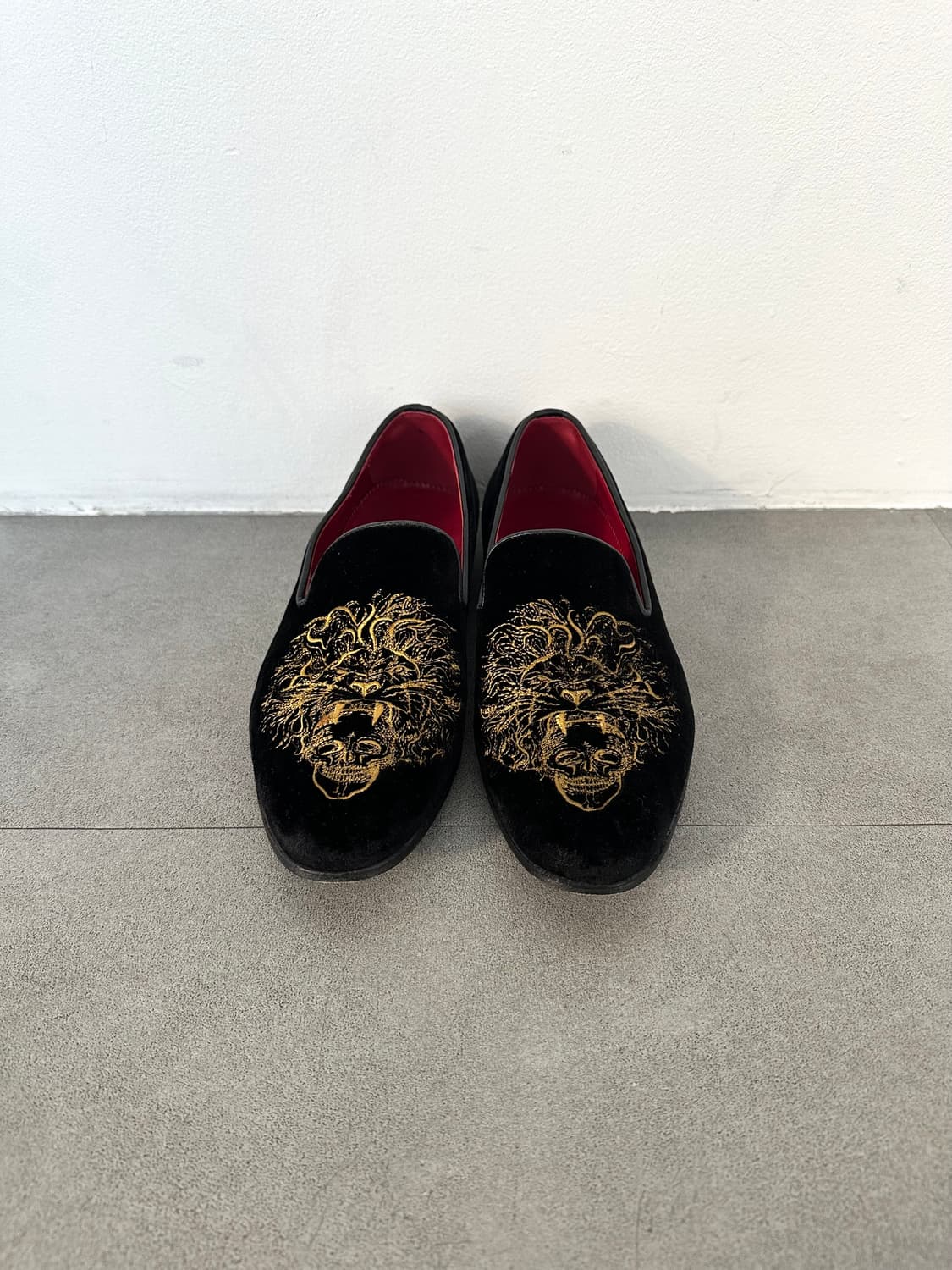 알렉산더 맥퀸 벨벳 라이언 로퍼 상품이미지3