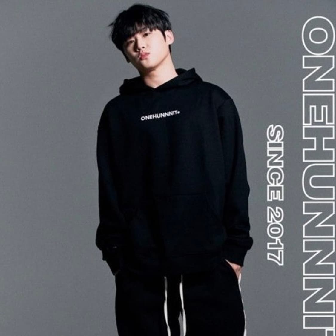 원허닛 홀로그램 후드 (식케이, 쿠기 착용) 상품이미지9