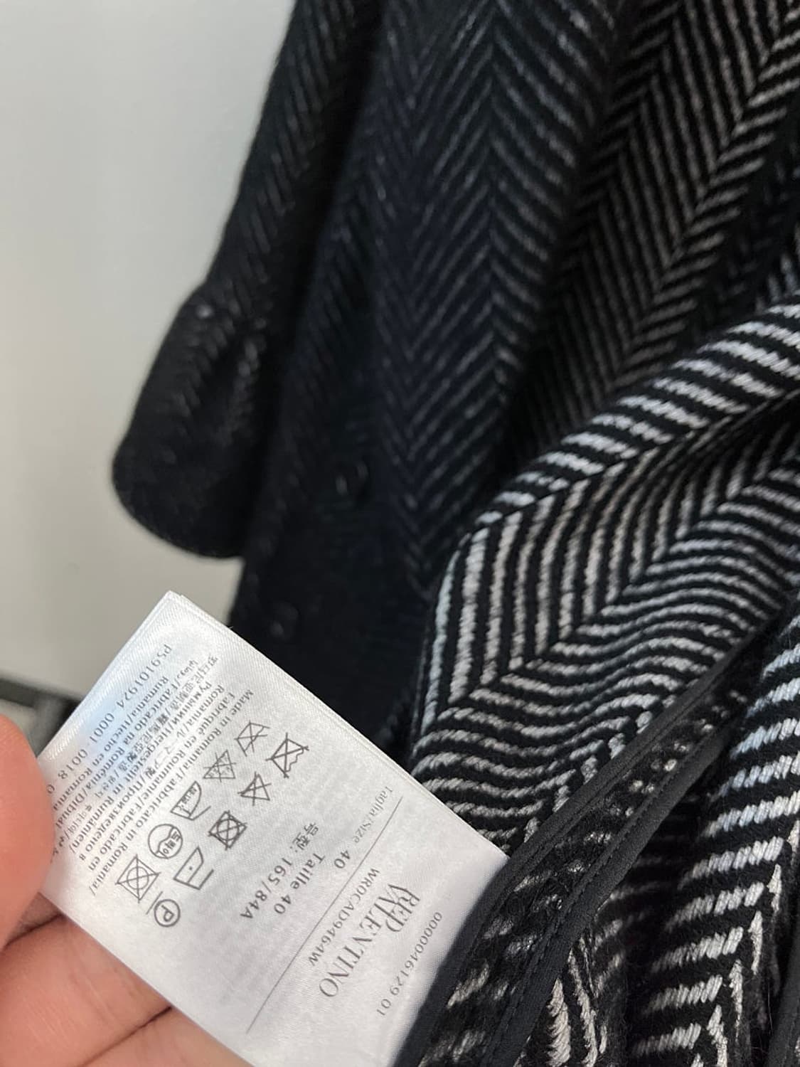 여) 발렌티노 러플슬리브 울코트  상품이미지6