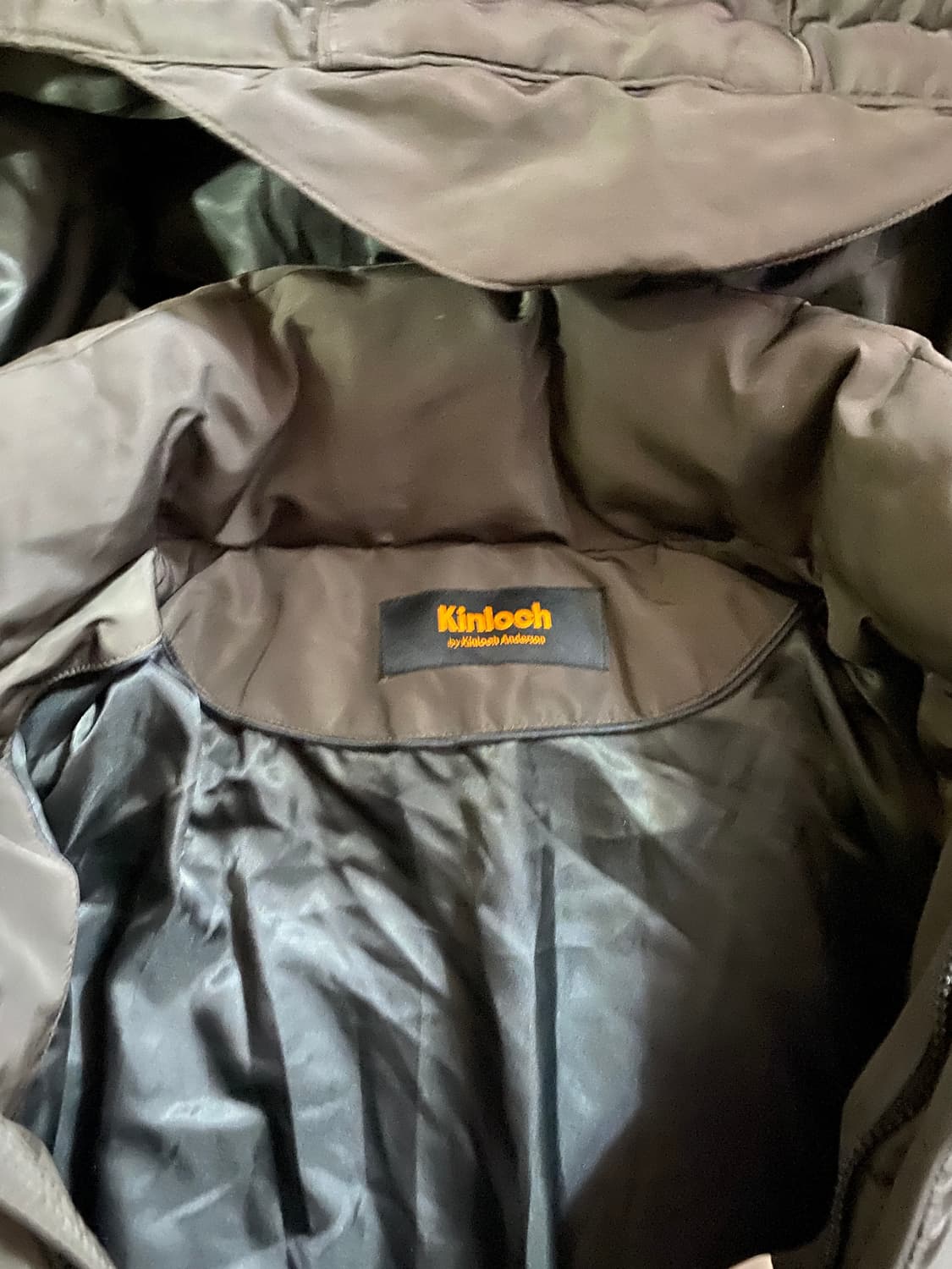 킨록앤더슨 다크 브라운 다운 패딩 110 (105추천) 상품이미지4