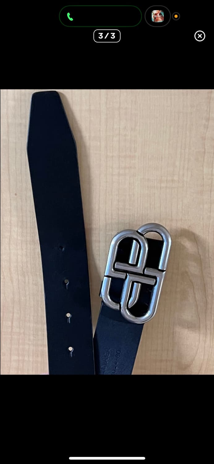 발렌시아가 벨트 판매합니다 상품이미지3