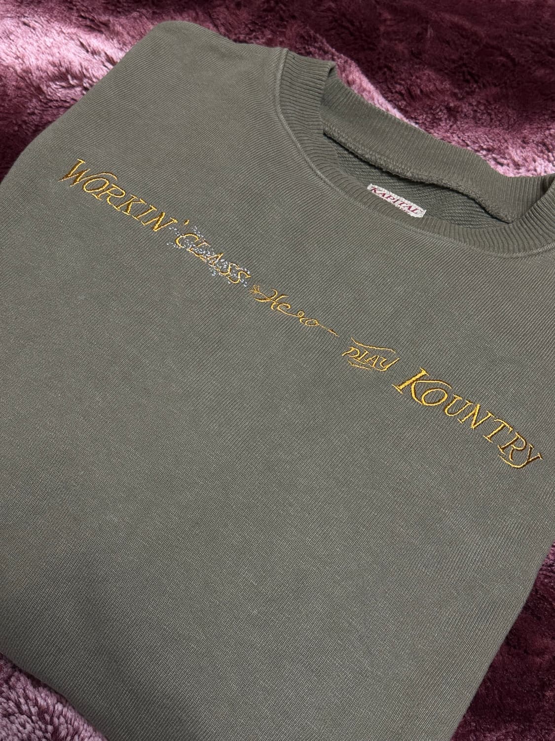 [4]캐피탈 8 니켈 슬리브 크루넥 스웻 상품이미지1