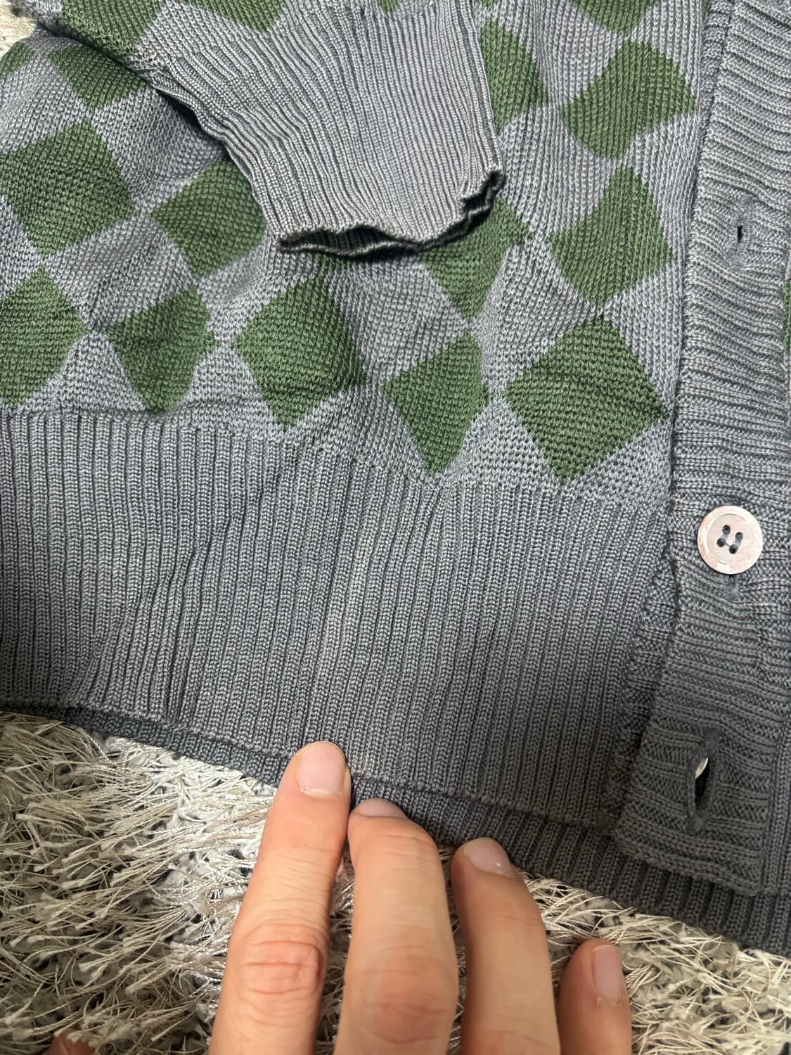 일본판 디올 가디건 사이즈 100 상품이미지5