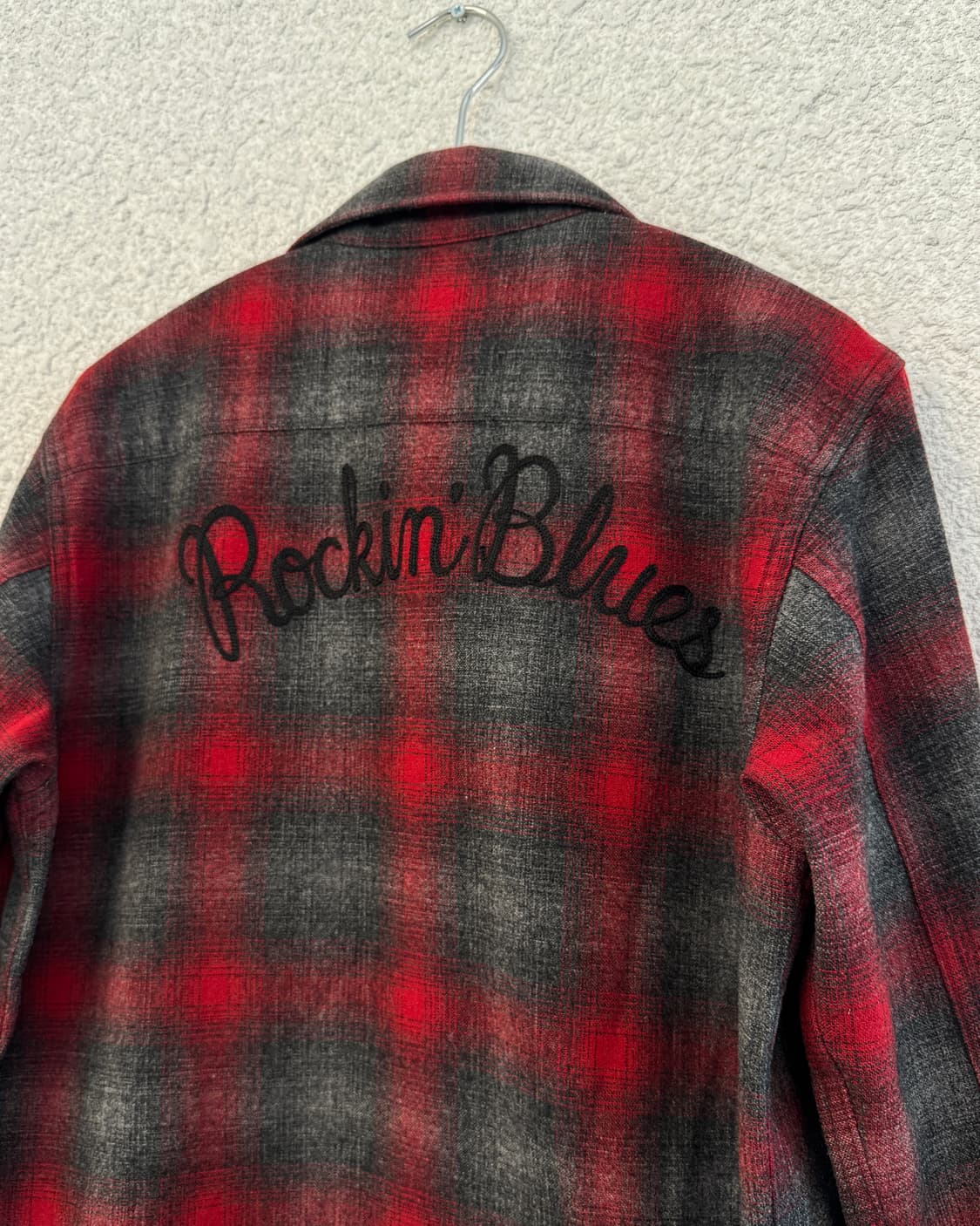 와코마리아 울 체크 셔츠 상품이미지4