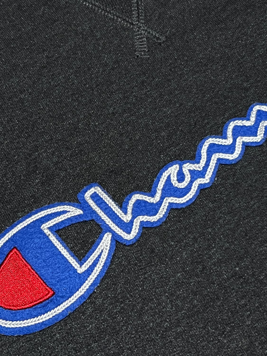 챔피언 빅로고 기모 맨투맨 M 진그레이 상품이미지3