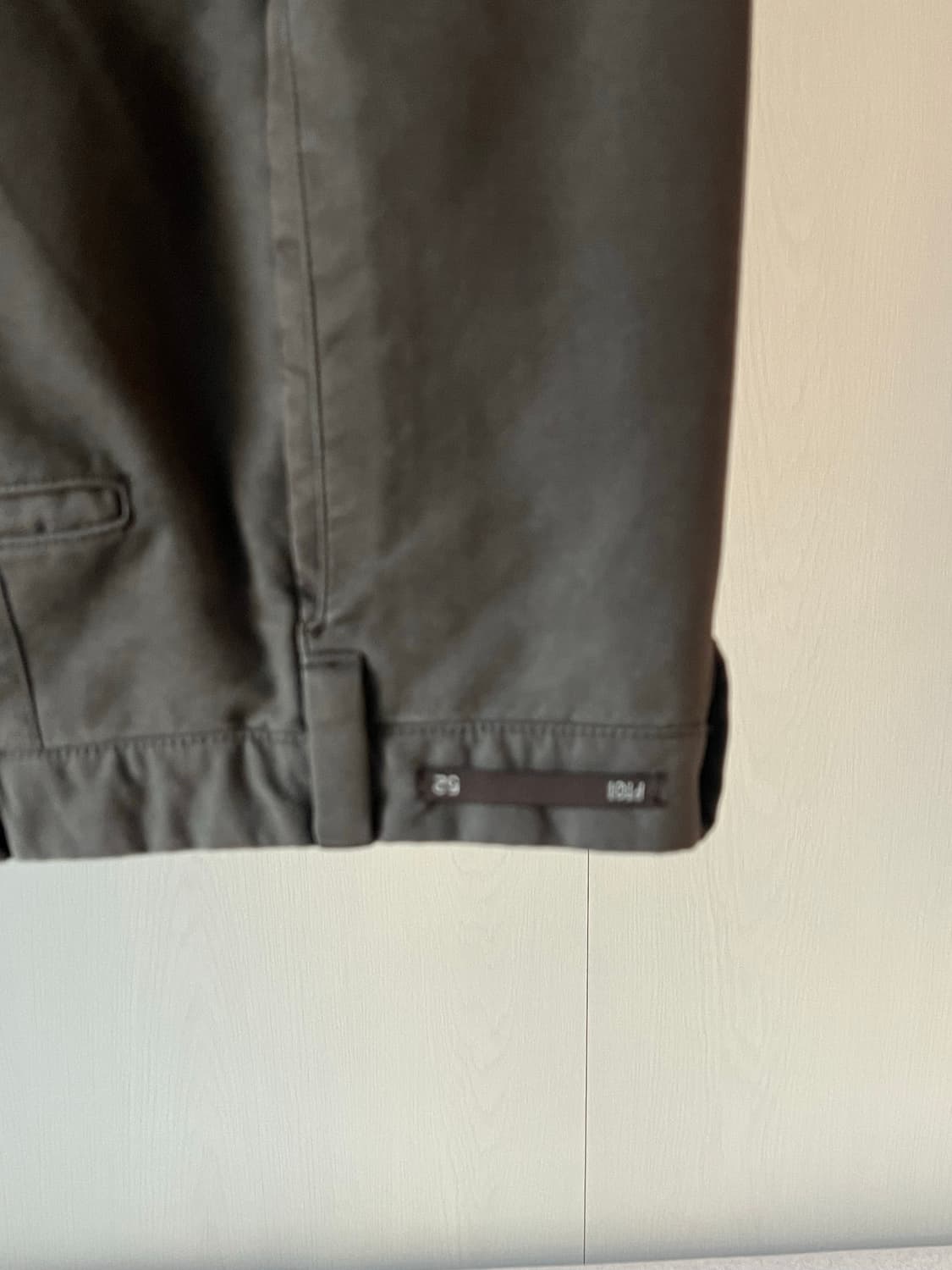 PT01 다크브라운 코튼 팬츠 상품이미지2