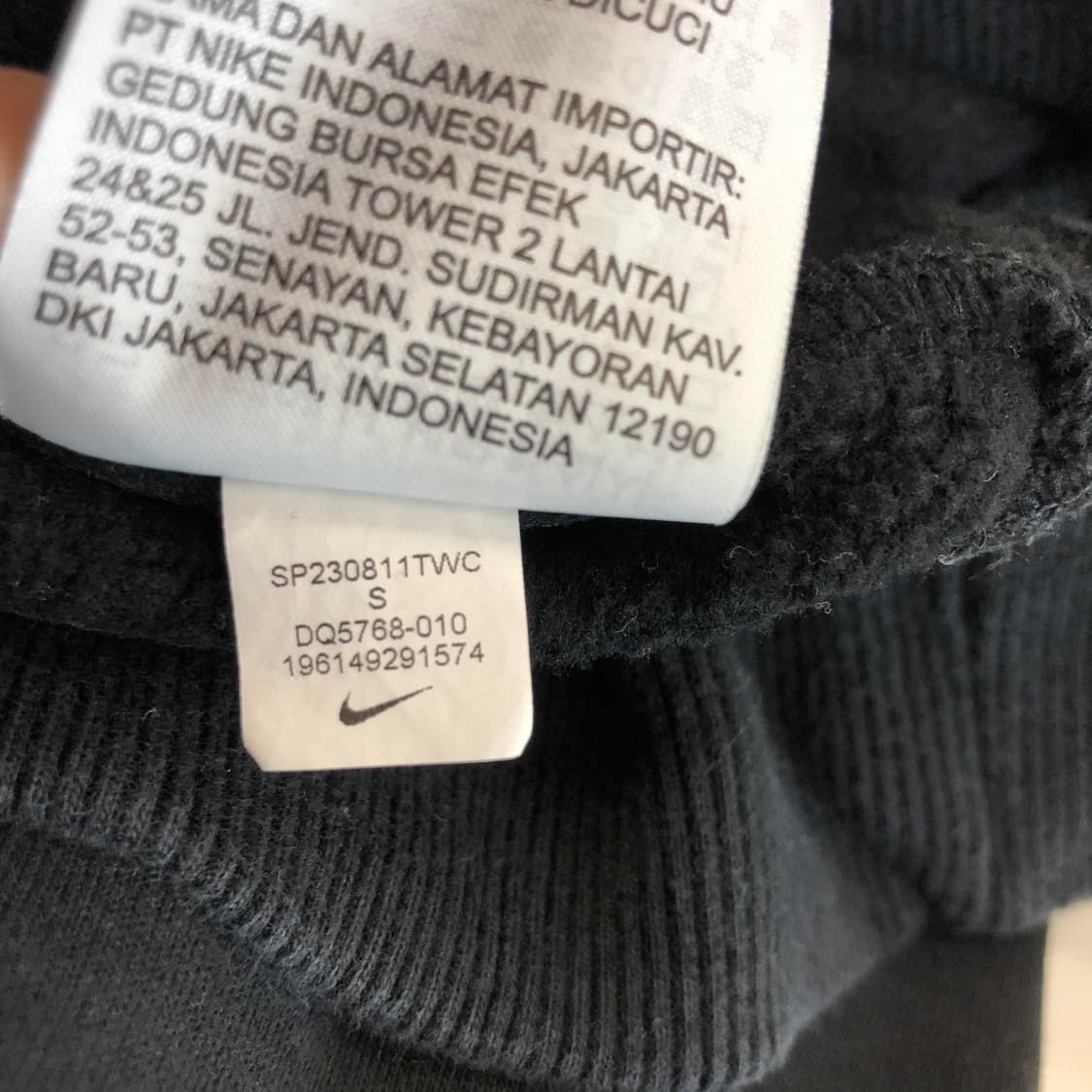 나이키 피닉스 크롭 플리스 하프집업 S 상품이미지7