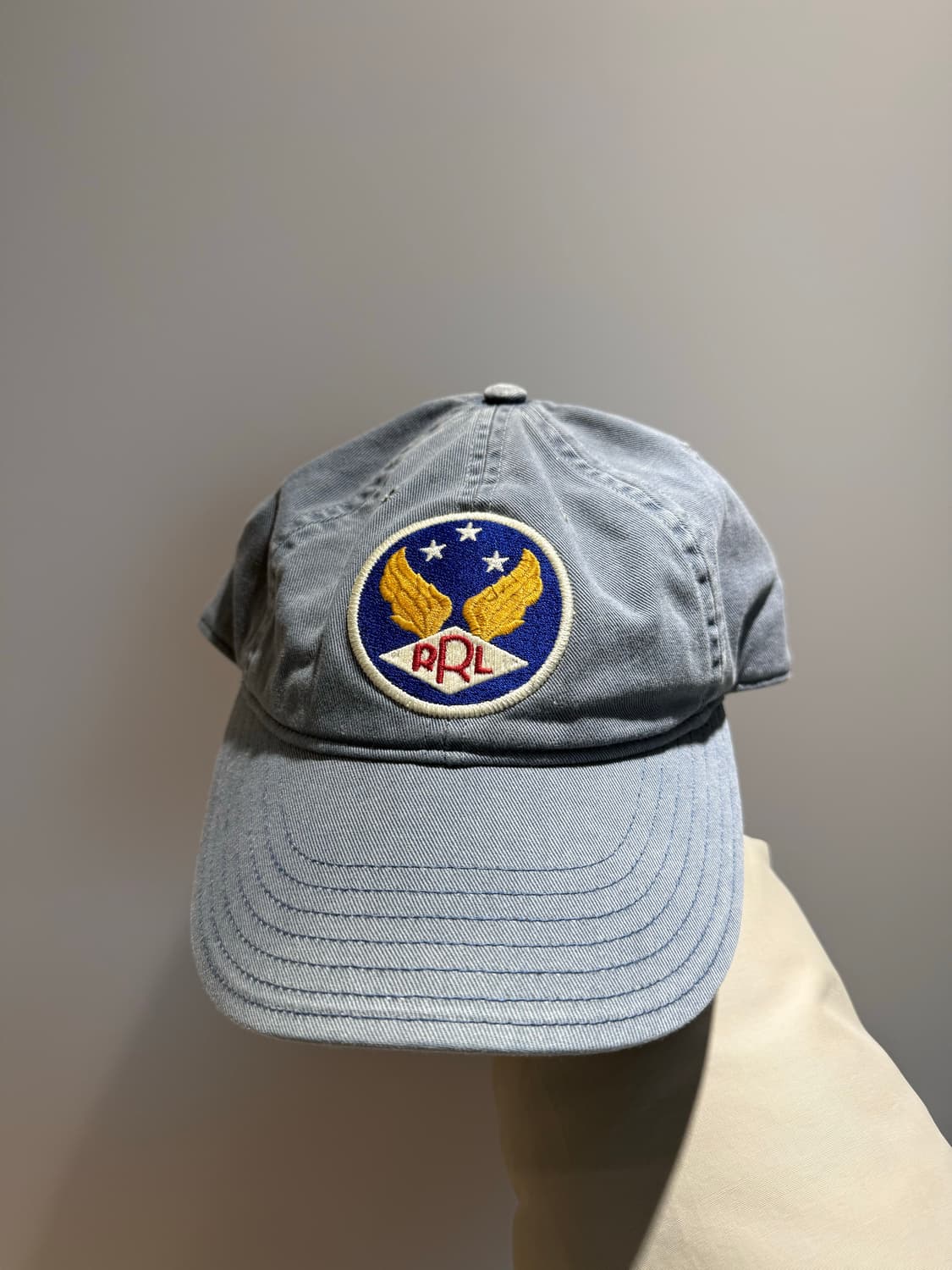 더블알엘 볼캡 블루 상품이미지1