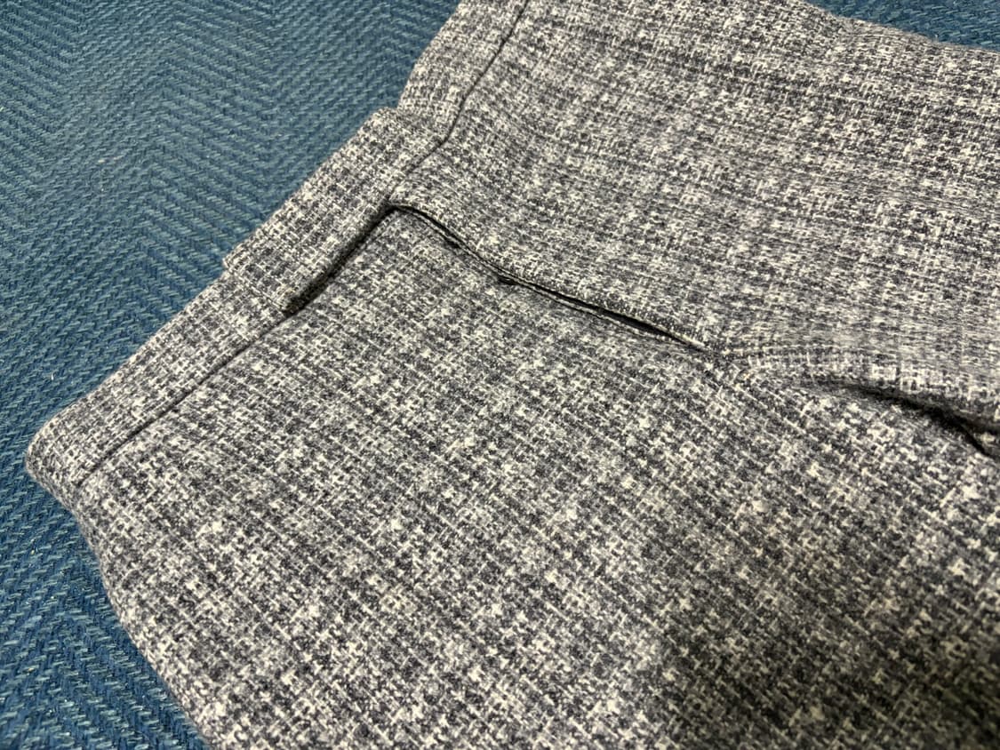 [백화점판] 톰브라운 울 트위드 그레이 팬츠 1사이즈 상품이미지4