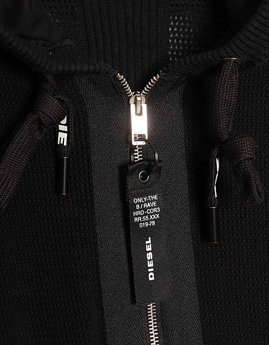 Diesel Mesh Knit Zip Hoodie 상품이미지2