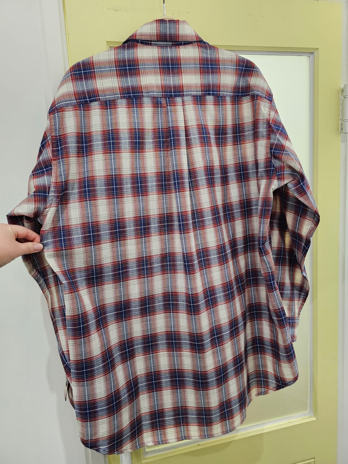 Laterra 체크 울 셔츠 상품이미지6