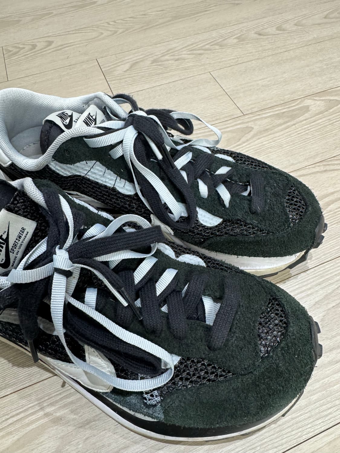 나이키 사카이 베이퍼와플 블랙 260 상품이미지2