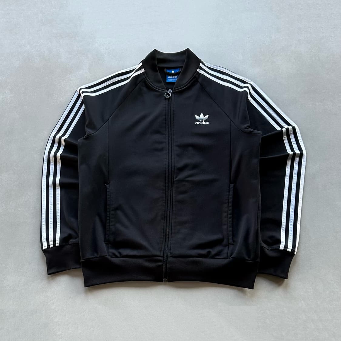 [L]아디다스 트레포일 블랙 트랙탑 져지 상품이미지1