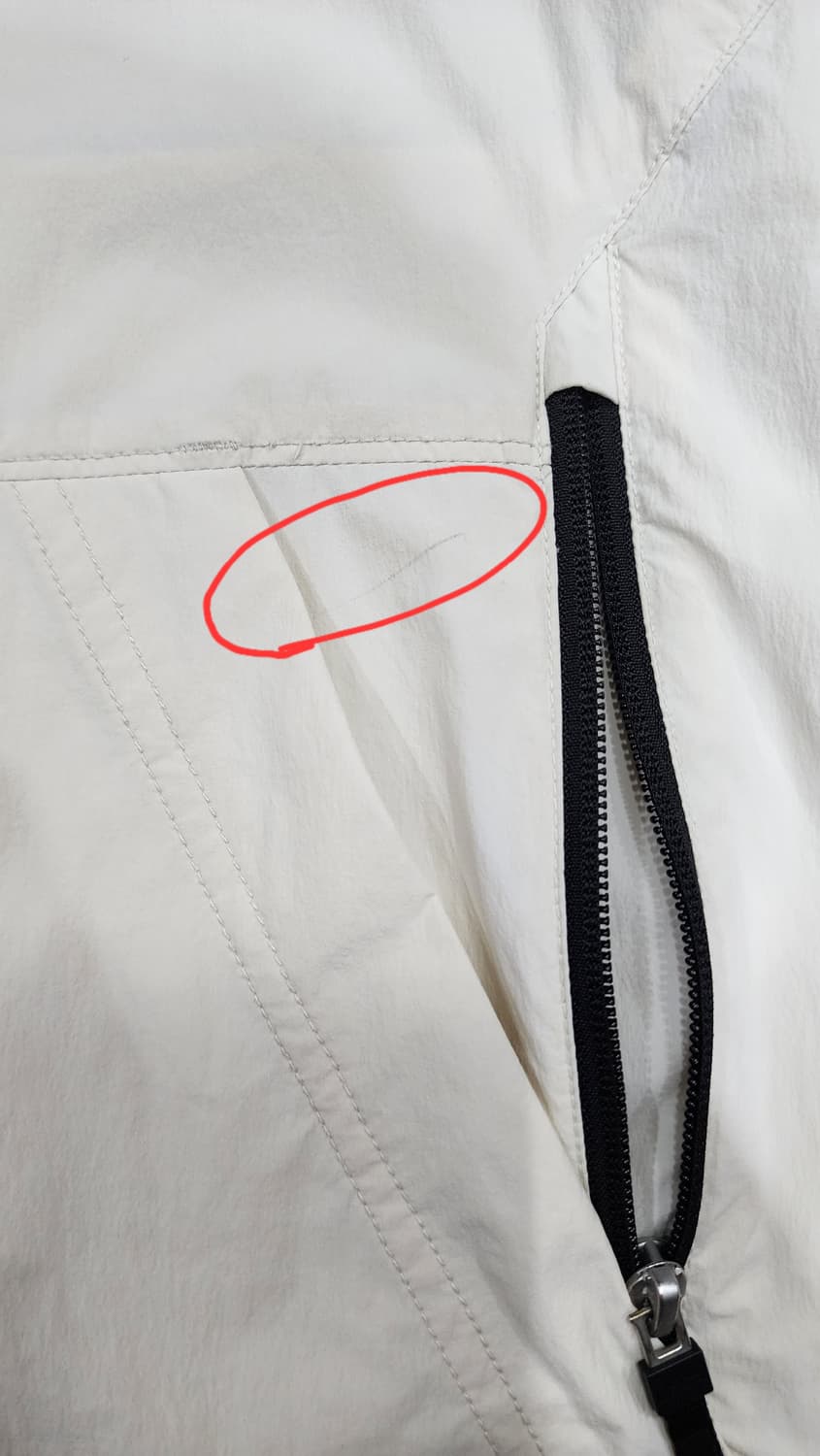 내셔널 지오그래픽 아델리 경량 우븐 스트레치 후드 바람막이 XL 상품이미지5