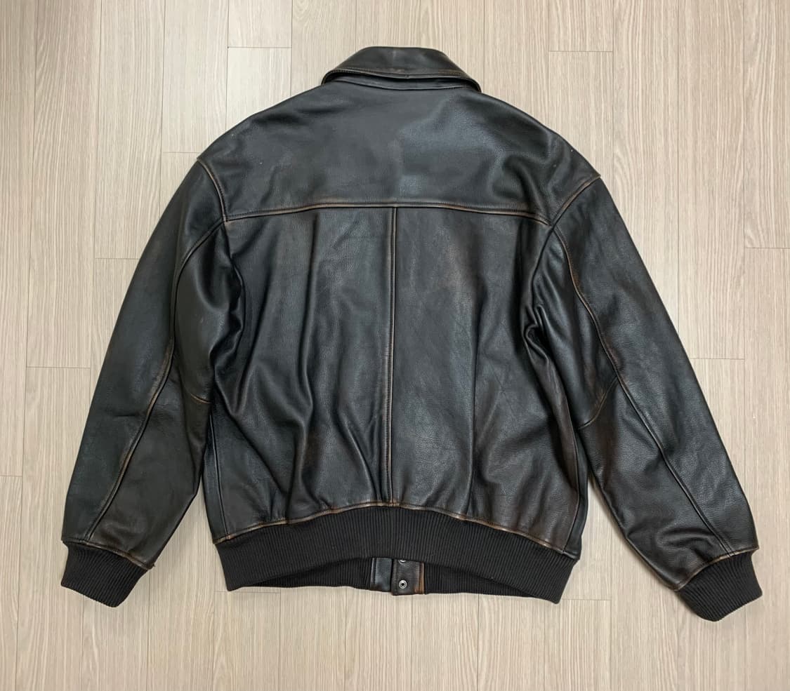 자라 포켓 레더 자켓 소가죽 A-2 자켓 상품이미지7