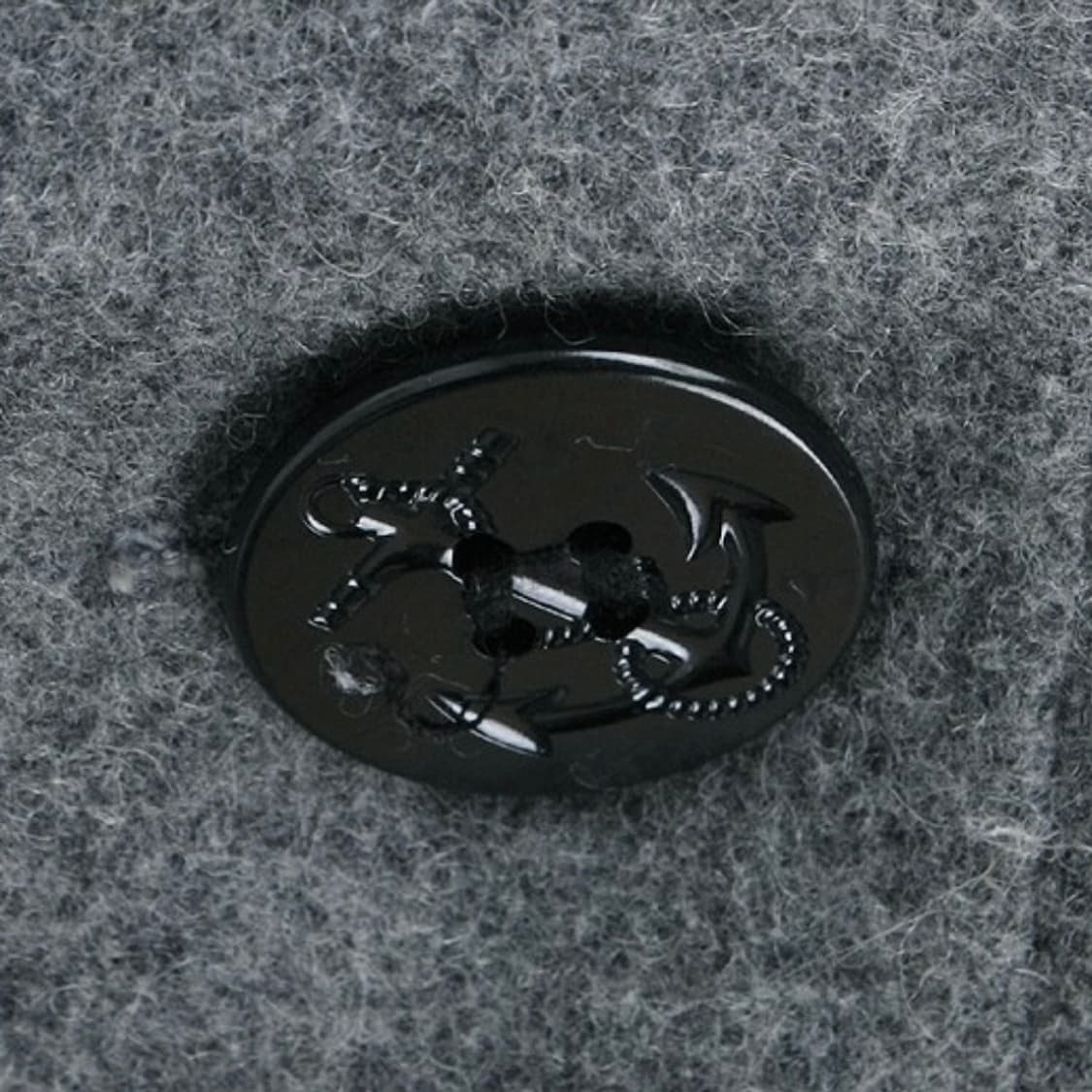 fidelity 그레이 울 혼방 숏코트 피코트 상품이미지3