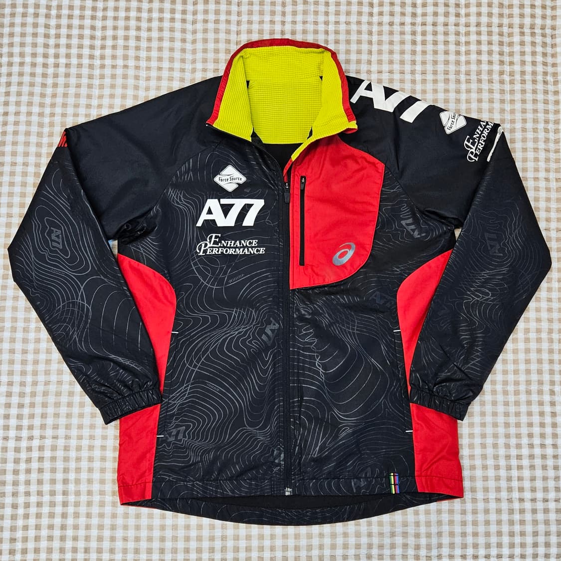 아식스 A77 간절기 집업자켓 남자100 상품이미지1