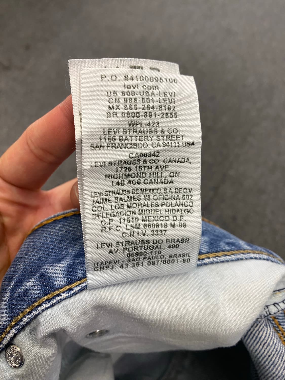 Levis 리바이스505 데님 쇼츠 상품이미지7