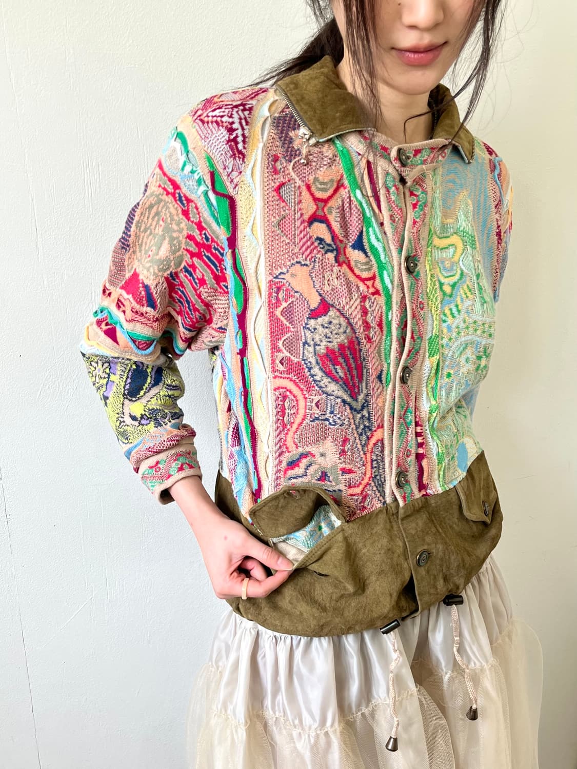 COOGI 스웨이드 자켓 상품이미지5