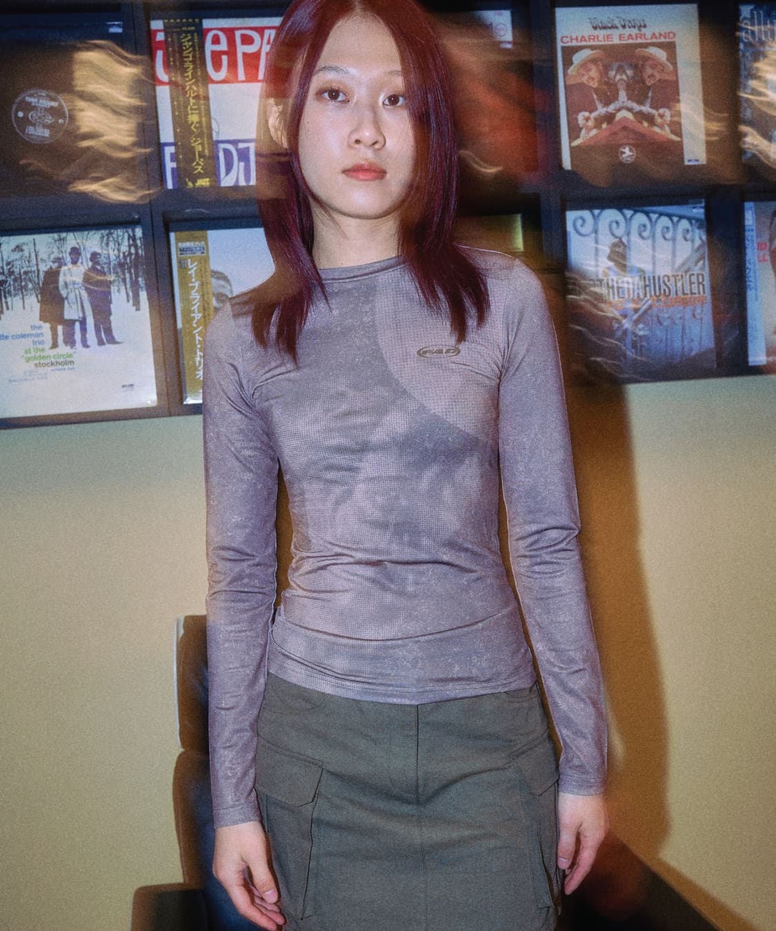 FAD TIGHTS TOP _ BROWN 상품이미지4