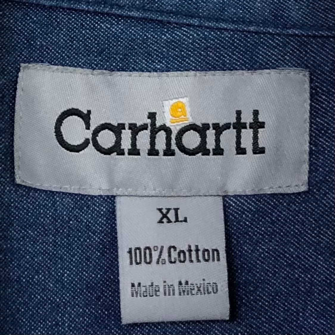 Xxl 칼하트 데님 셔츠 상품이미지3
