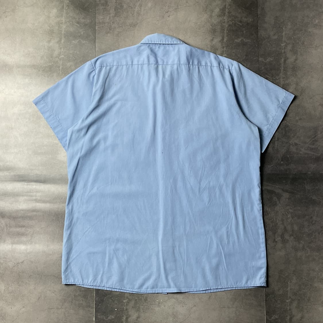 DICKIES 디키즈 빈티지 라이트블루 반팔 워크 셔츠 A00957 상품이미지6