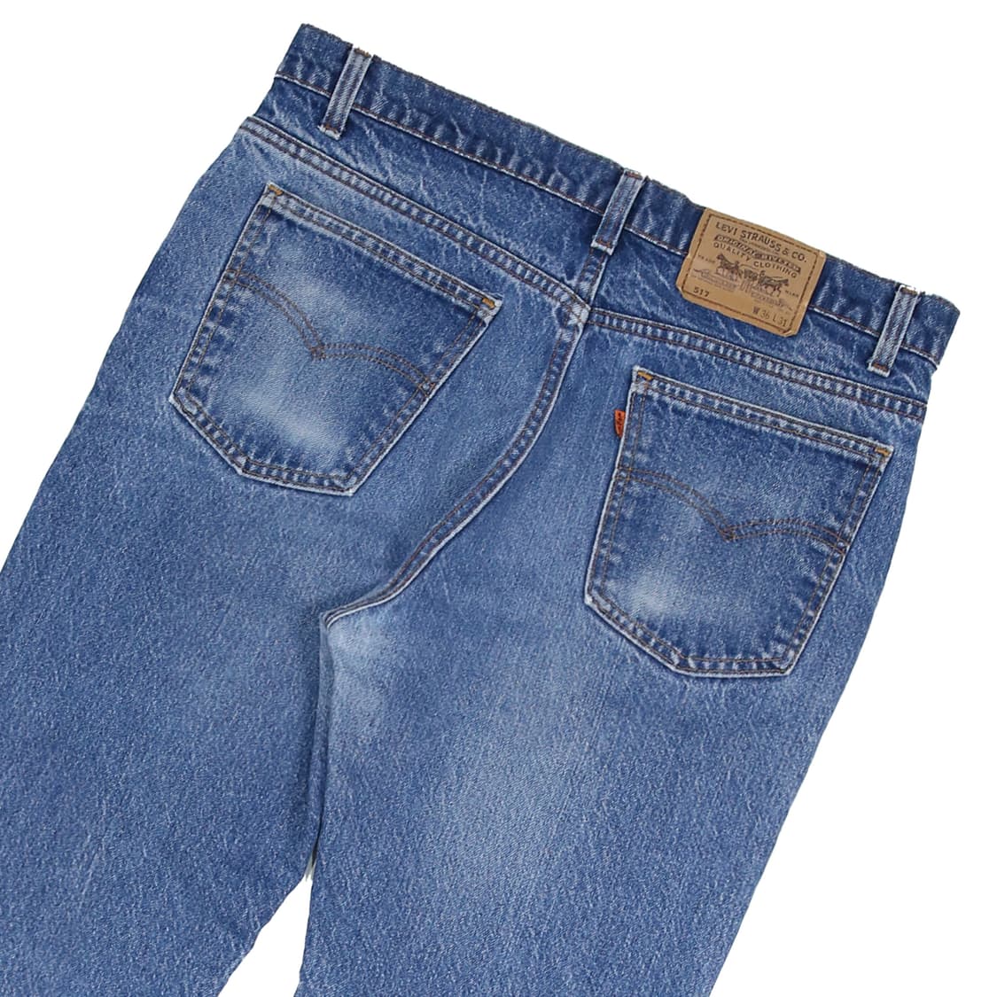 리바이스 517 빈티지 80s 부츠컷 페이딩 (33~34) 상품이미지4