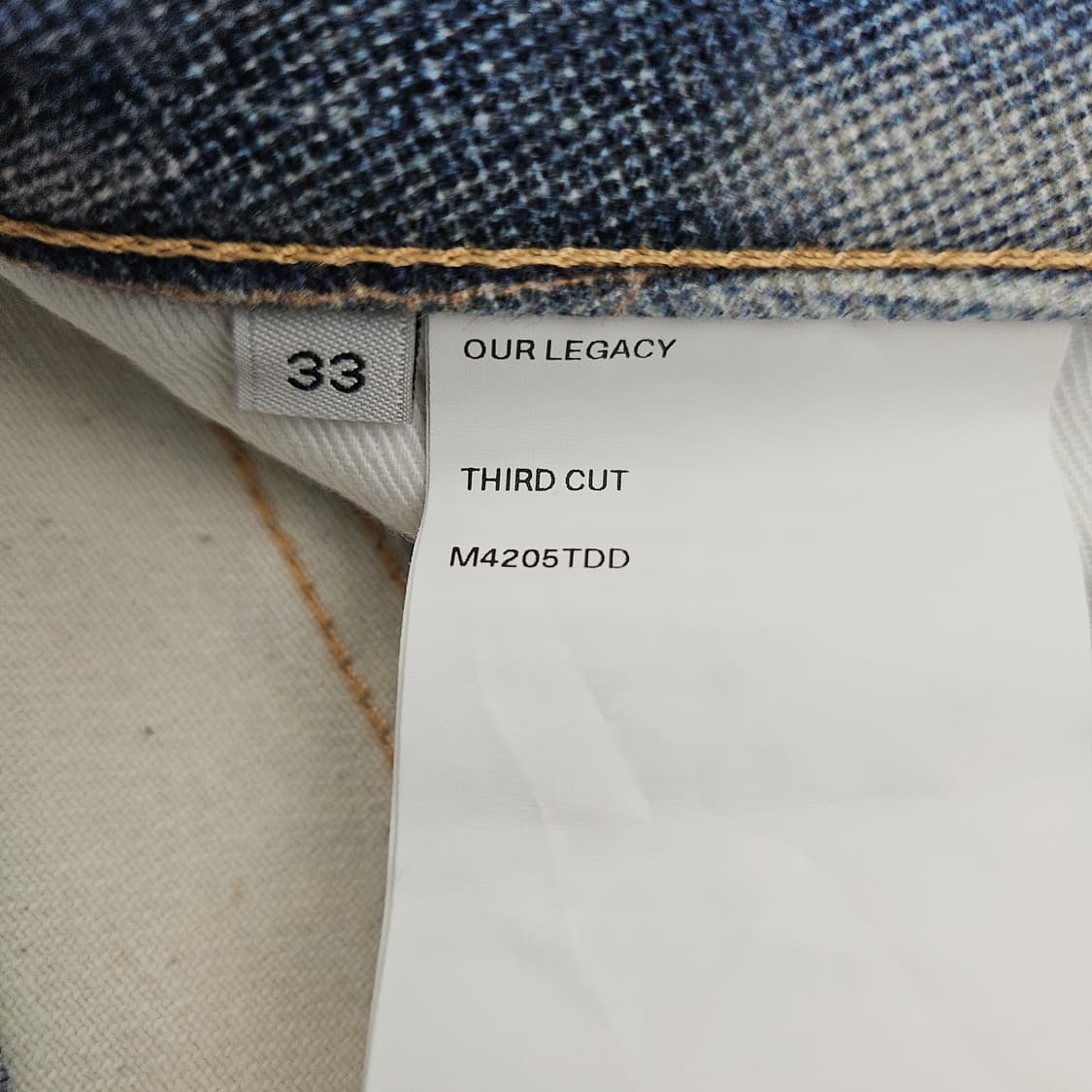 (무료배송) 아워레가시 써드컷 디지털 데님 프린트 33사이즈 상품이미지4