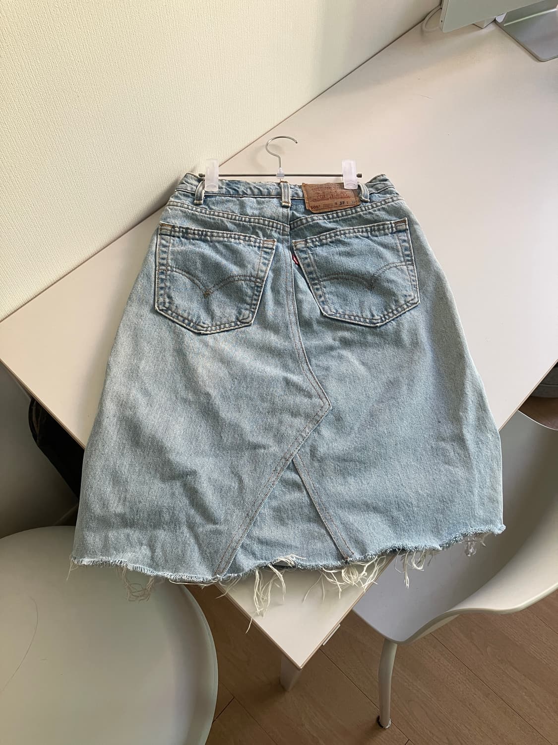 리바이스 빈티지 데님 스커트 상품이미지2