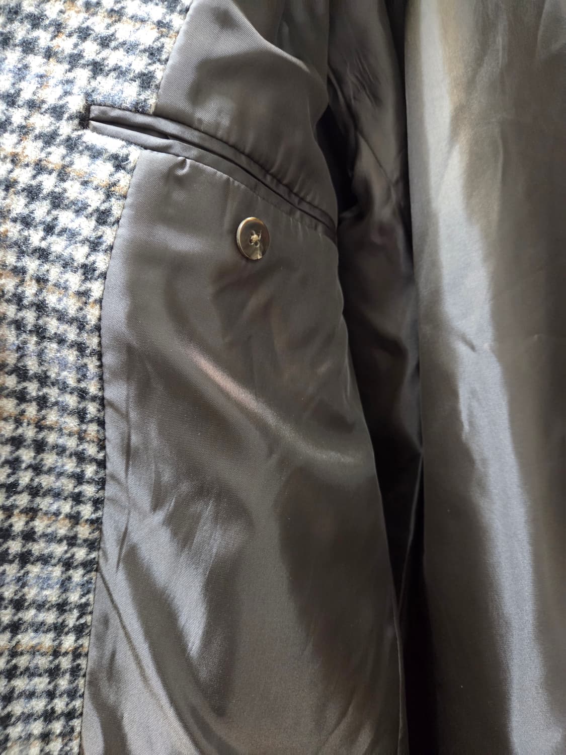 체크 코트 상품이미지4