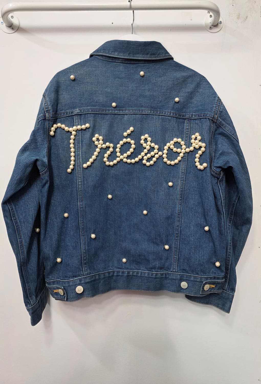 튀 에스 몽 트레져 여성 진주 데님 자켓 상품이미지2