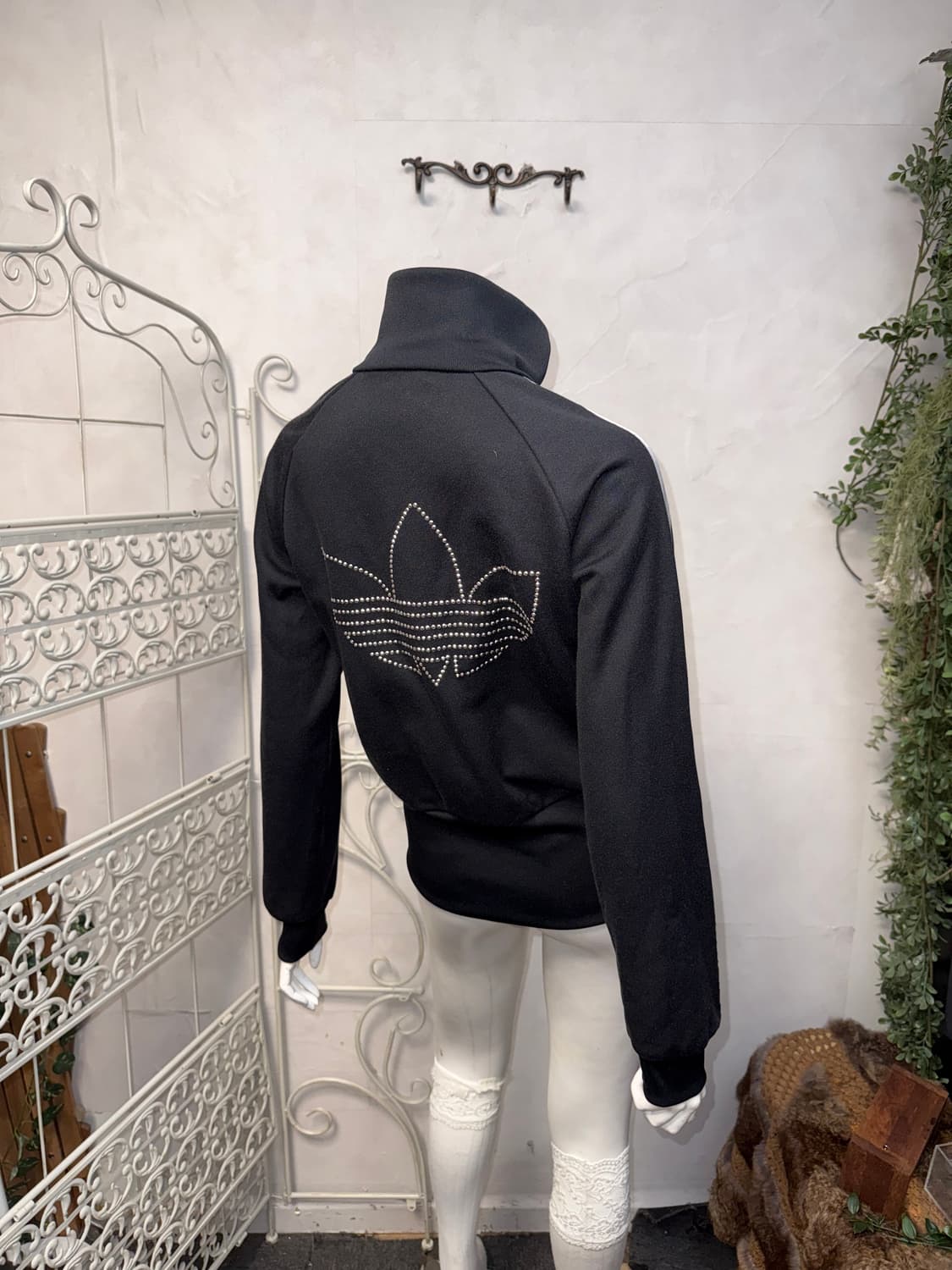 Adidas black&gray cubic track top jersey 상품이미지7