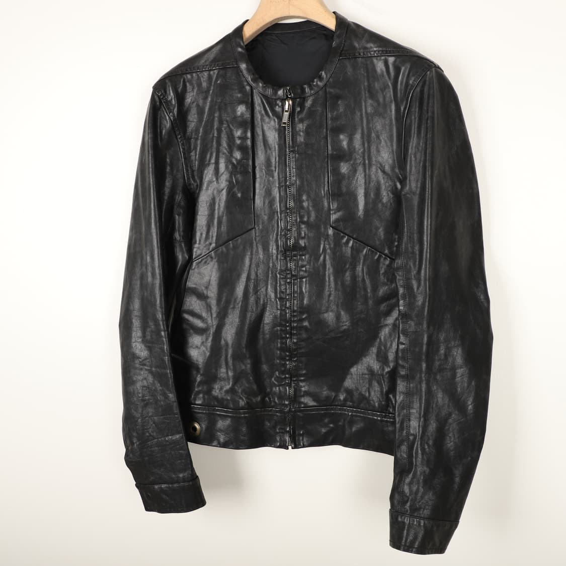 48 / Rick Owens 릭오웬스 아카이브 레더 자켓 상품이미지3