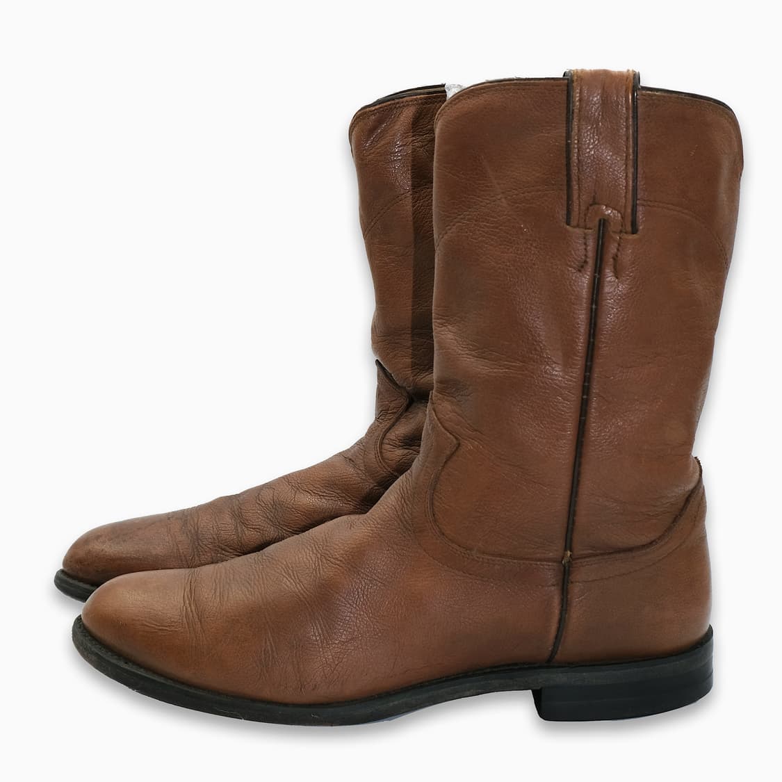 빈티지 저스틴 웨스턴 레더 부츠 9.5D(275)사이즈 BT27510 상품이미지3