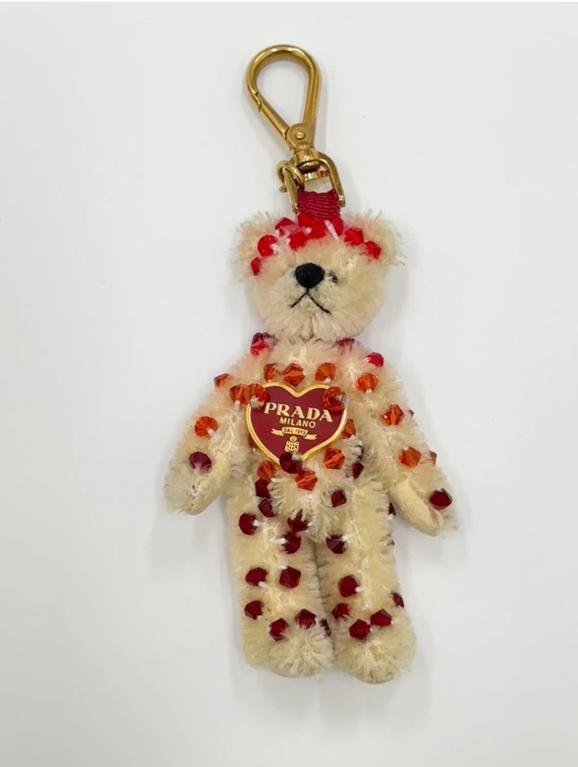 prada / 프라다 아이보리 테디베어 키링  상품이미지2