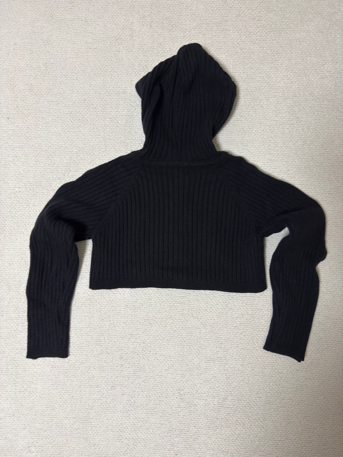 애프터아워즈 버튼 울니트 집업 상품이미지2