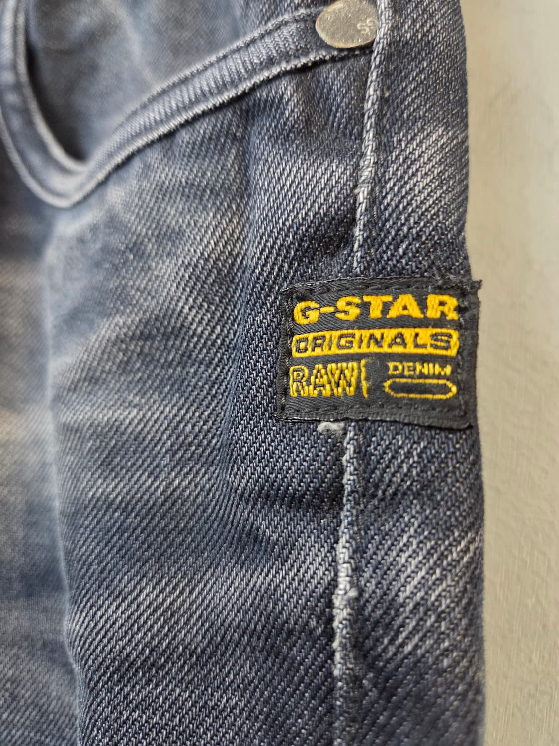 G-Star Raw 워싱 데님 청바지(W33/L32) 상품이미지5