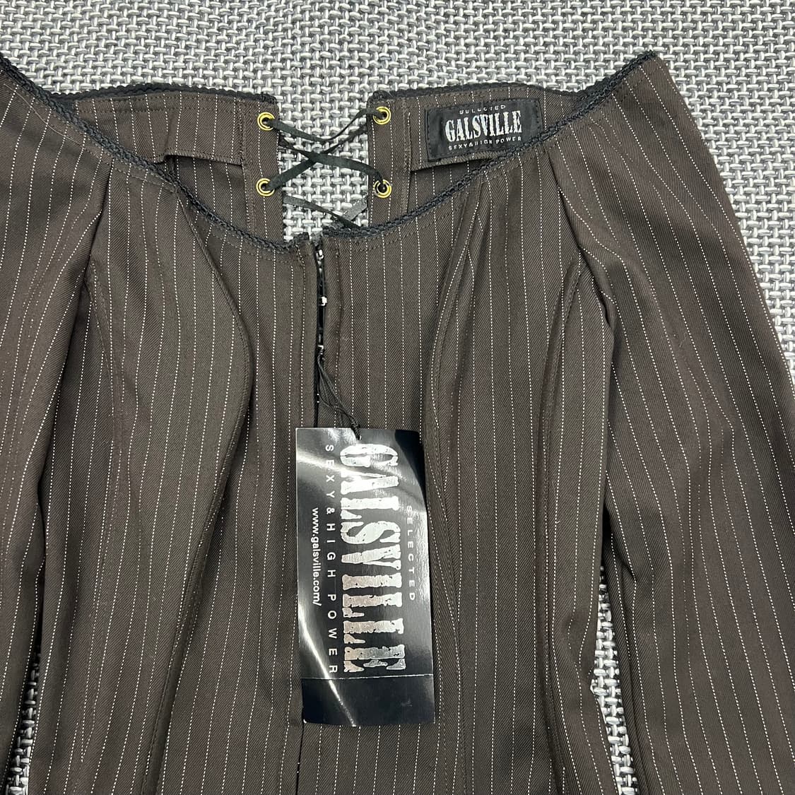 고딕 펑크 코르셋 탑 상품이미지2