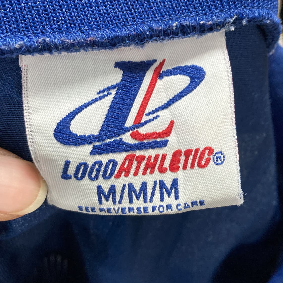 로고 애슬레틱 유니폼 반팔 져지 오버 M  상품이미지4