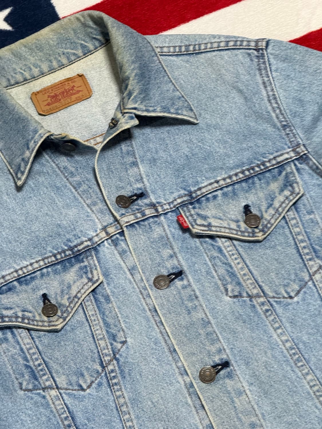 리바이스데님트러커자켓 빈티지 levis truker jacket  상품이미지5