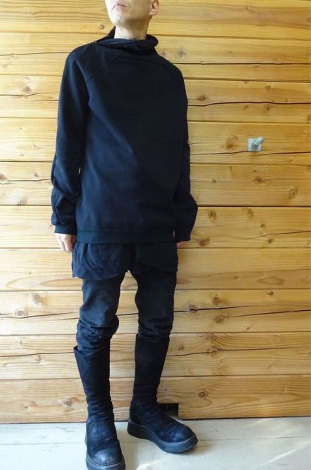 율리우스 16aw 비스트 넥지퍼 스웨트 셔츠 상품이미지7