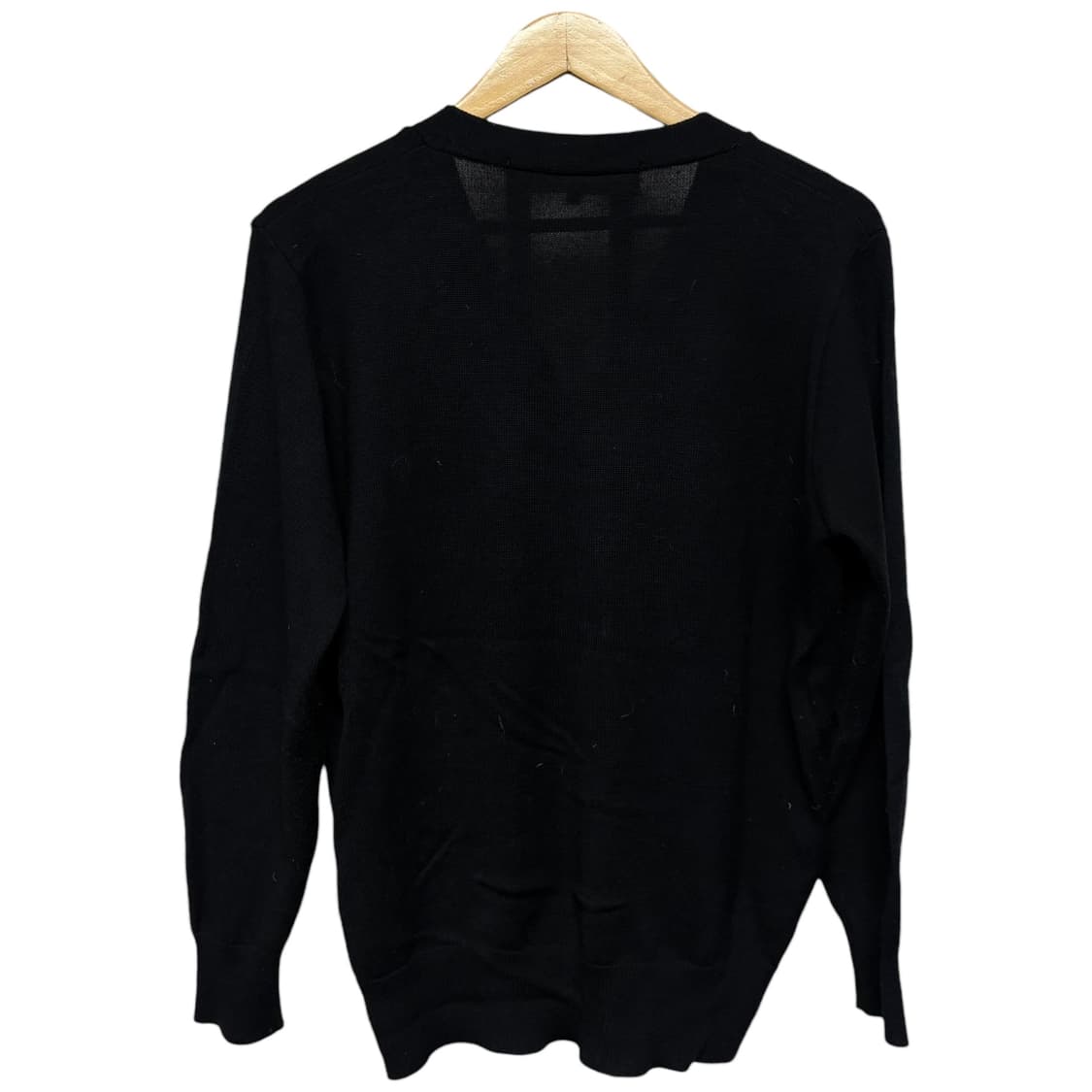 3828 꼼데가르송 블랙 빨강하트 가디건 상품이미지2