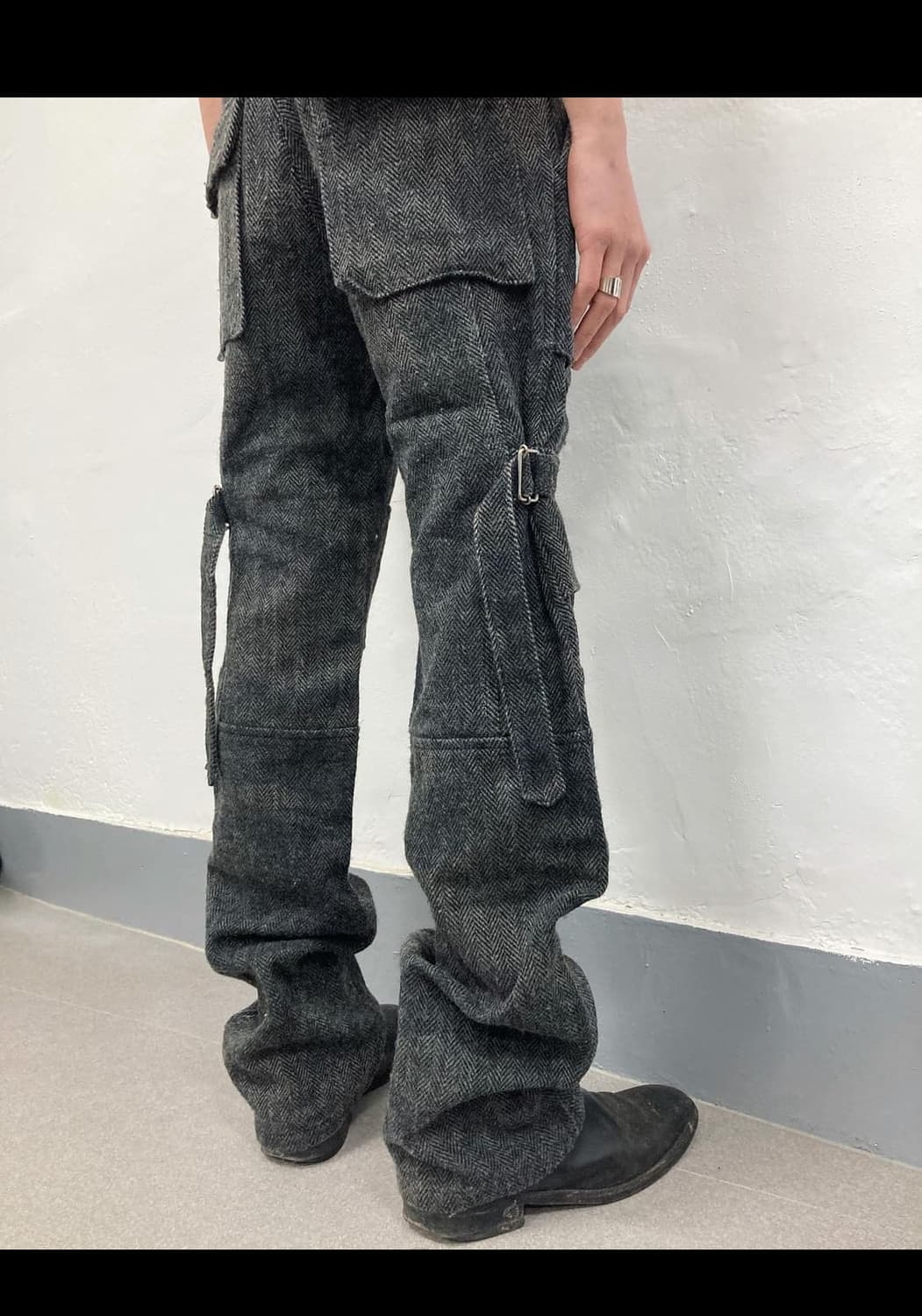 카반드 주카 본디지 울 카고팬츠 상품이미지2