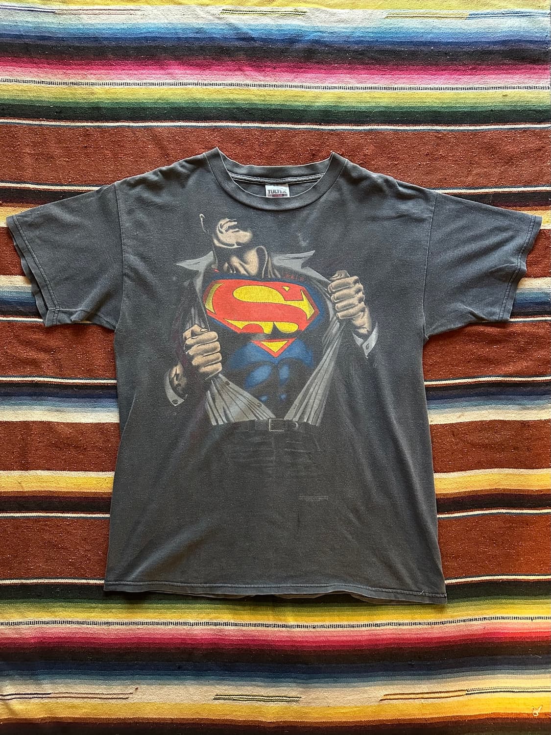 90s 빈티지 Superman 슈퍼맨 무비 티셔츠 상품이미지1