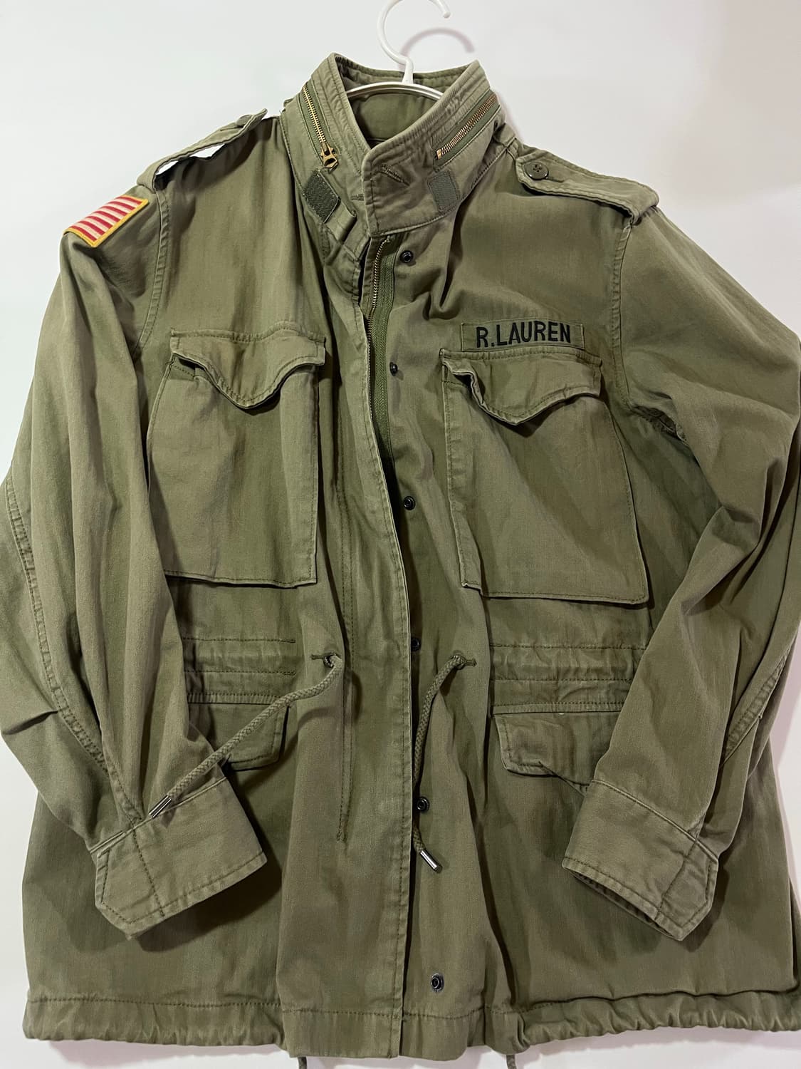 폴로랄프로렌 성조기 밀리터리 야상 S 상품이미지5