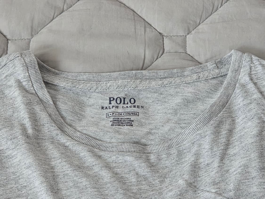 폴로 롱슬리브 포니로고 멜란지그레이
 상품이미지4