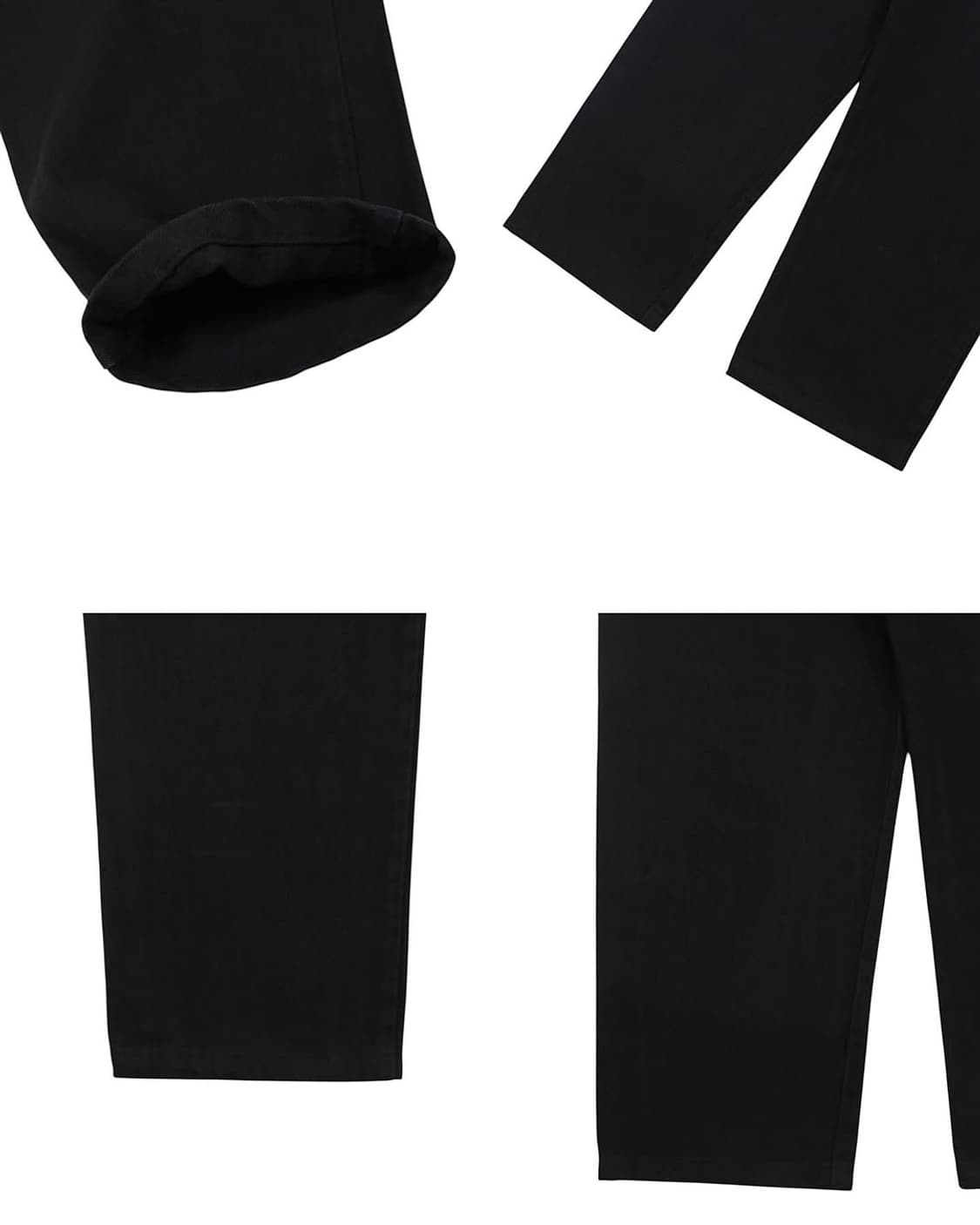 1990s USA 올드 스투시 빅올진 블랙 데님 팬츠 빈티지 미국제 상품이미지8