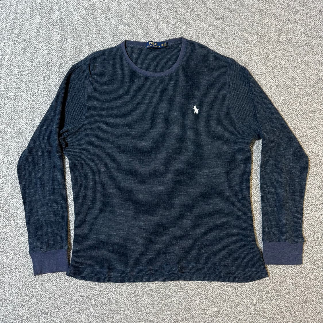 폴로 랄프로렌 와플 긴팔티 2XL 상품이미지1