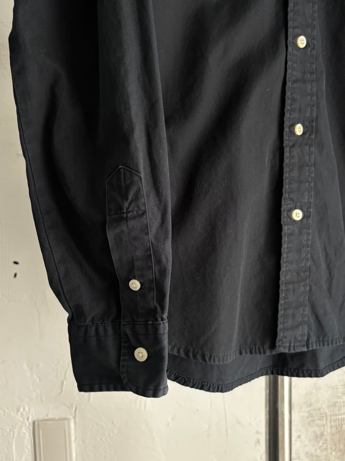 Polo 폴로 랄프로렌 퍼플포니 블랙 컬러 솔리드 셔츠 상품이미지5