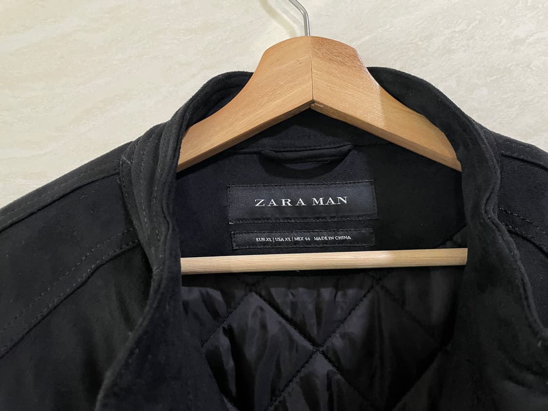 자라 / 스웨이드 점퍼, 남성점퍼 / XL 상품이미지4